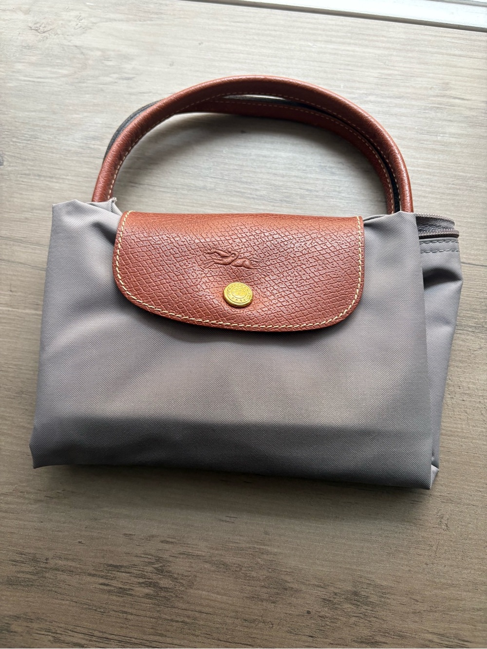 Longchamp Le Pliage Original bag in gray